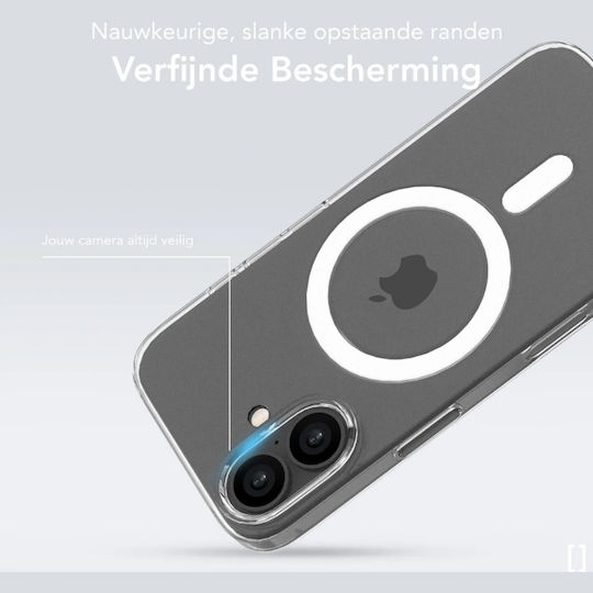 Nekit Задна Корица Пластмасова 1.2мм Прозрачна iPhone 16
