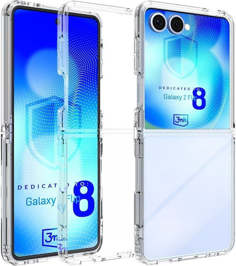 3MK Back Cover Σιλικόνης 1.5mm Διάφανο (Galaxy Z Flip8)