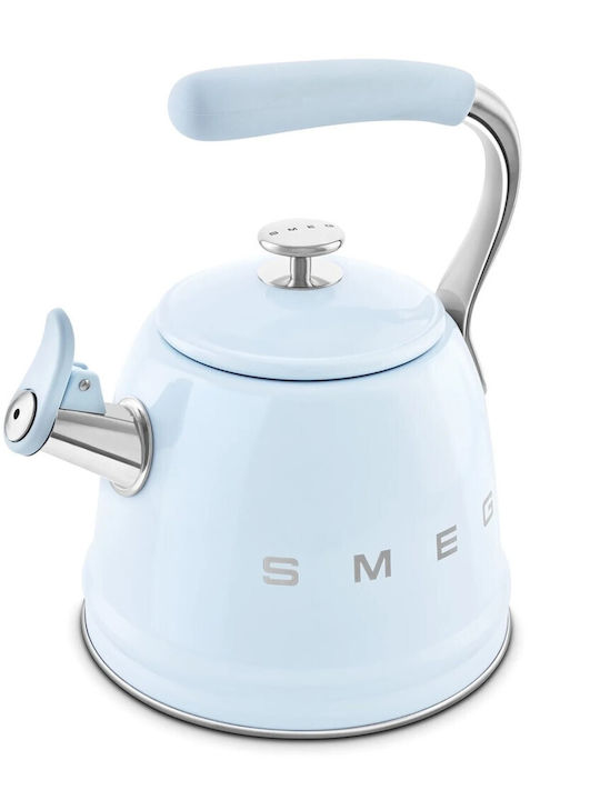 Smeg Кетъл Неръждаем Син 2300ml