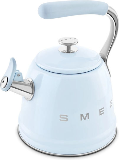 Smeg Кетъл Неръждаем Син 2300ml Smeg Кетъл Неръждаем Син 2300ml