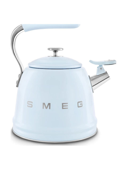 Smeg Кетъл Неръждаем Син 2300ml