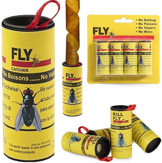 Trap for Flies Cockroaches Wasps with Adhesive Surface