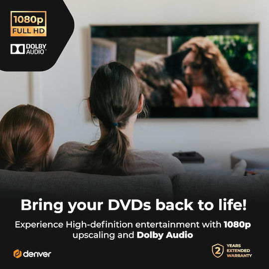 Denver DVD Player DVH-7787MK3 Μαύρο