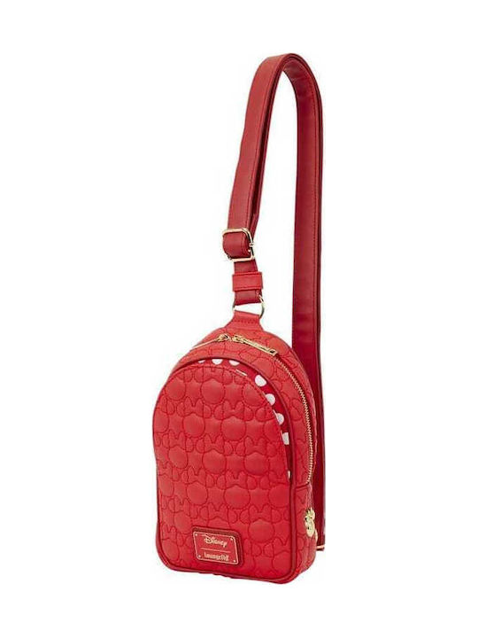 Loungefly Παιδική Τσάντα Πλάτης Κόκκινη 21x15x5εκ.