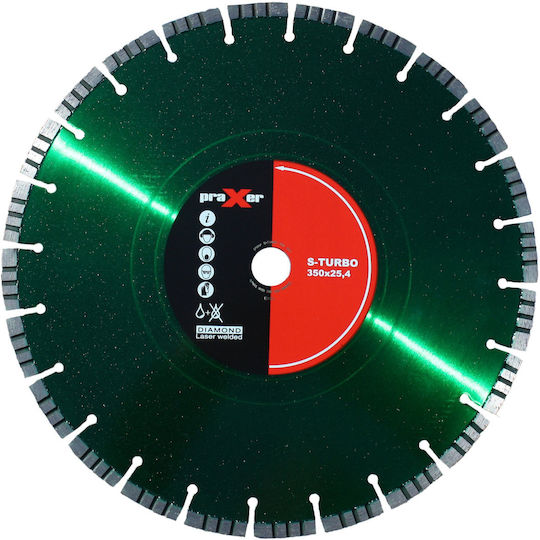 Διαμαντένιος Δίσκος S-turbo 350mm Praxer