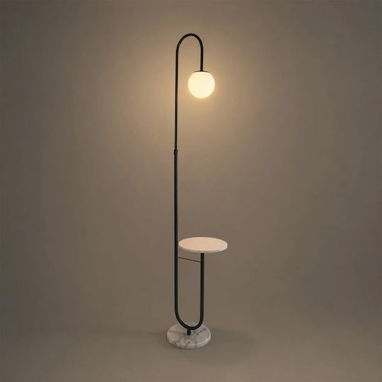 kelvo Lampadar de podea Înălțime 180 cm Negru kelvo Lampadar de podea Înălțime 180 cm Negru