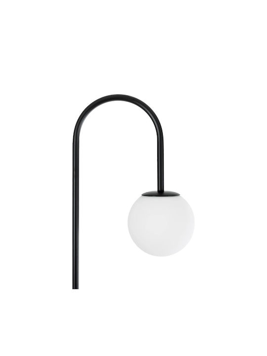 kelvo Floor Lamp H180xW30cm with E27 Bulb Base Black