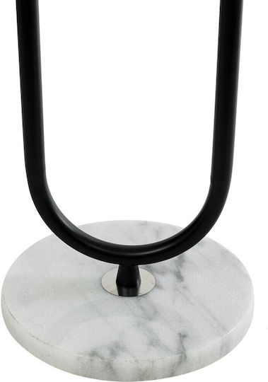 kelvo Lampadar de Podea Î180xL30cm cu Dulie pentru Bec E27 Negru