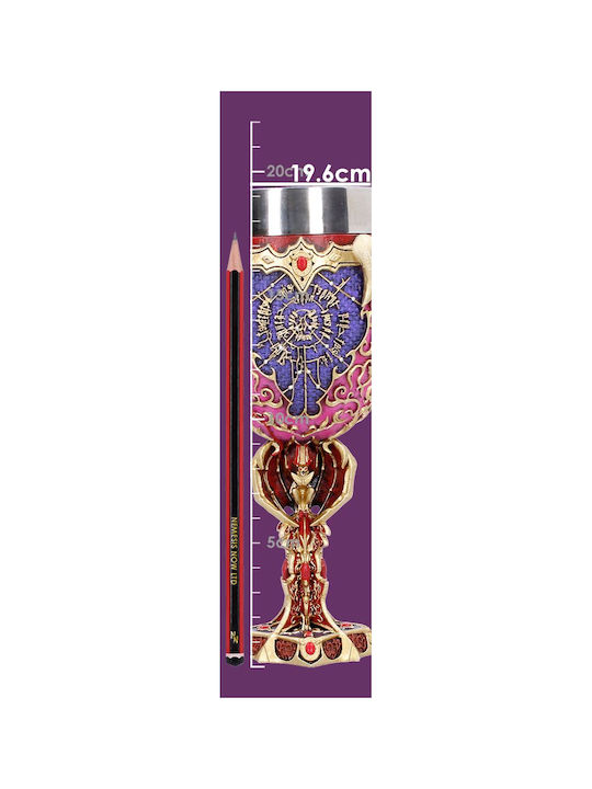 Baldur's Gate 3 - Kelch (19,6cm) - Astarion / aus Inox in Lila Farbe Kelch