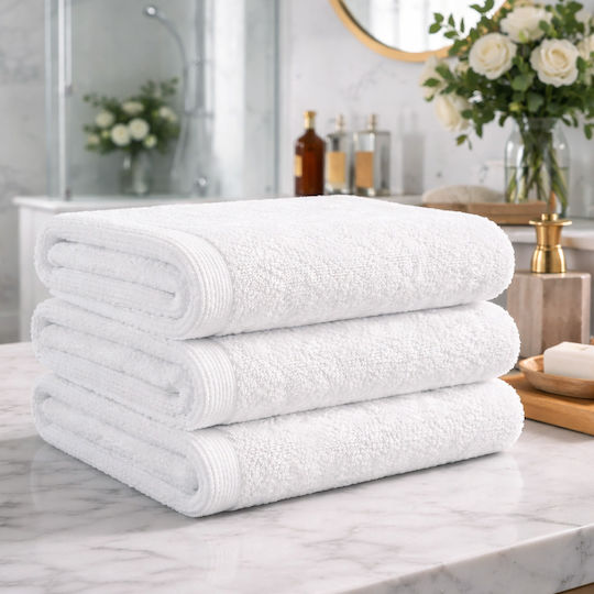 Darymex Hotel Face Towel 100x50cm White