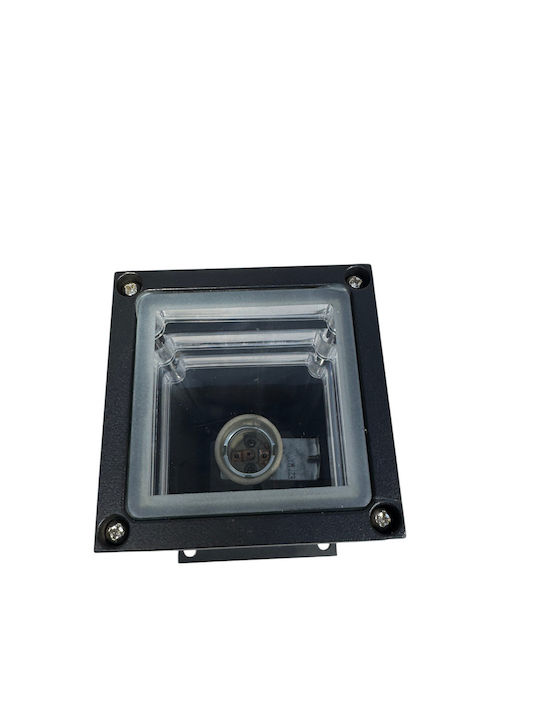 Epiplo-Fos Outdoor Small Post Floor Lamp for E27 Socket Black