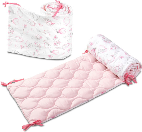 Kidizi Set Lenjerii Patut Bebe Fairy Clouds 5 Bucăți