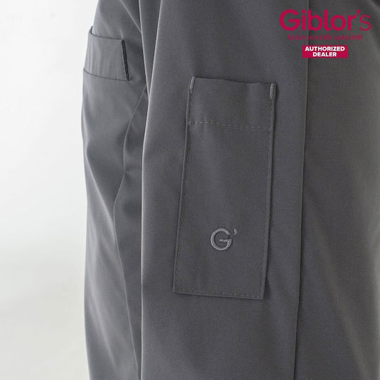 Giblor's Giblor's Kochjacken Grau Giorgio