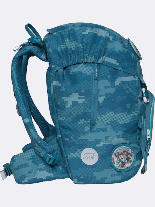 Beckmann School Backpack Green 22 Litre
