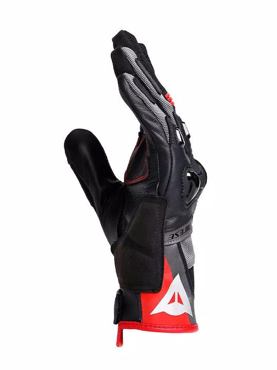 Dainese Siroc Sommerzeit Männer Motorradhandschuhe Schwarz / Rot
