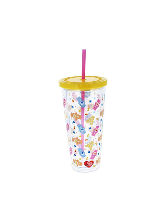 Thumbs Up Care Bears Brillen aus Glas mit Strohhalm 350ml