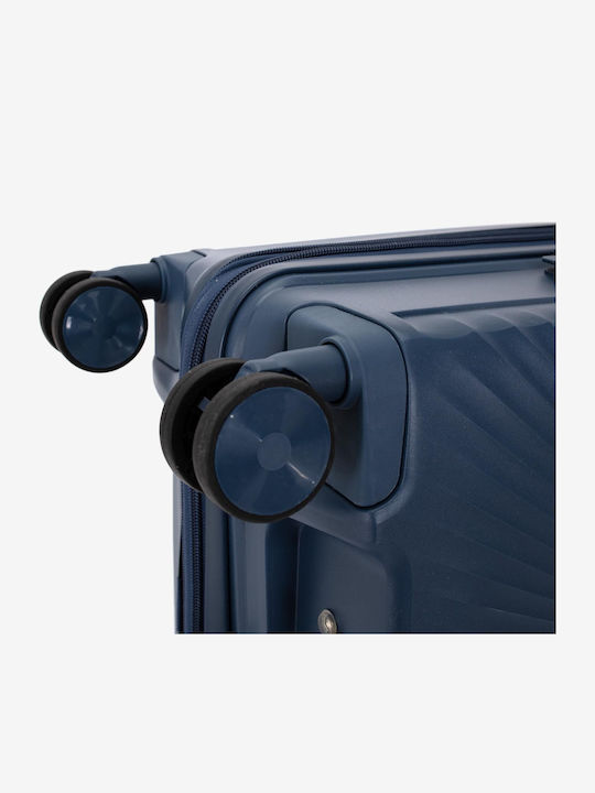 KREAL Valiză de călătorie mare rigidă Dark Blue înălțime 75 cm