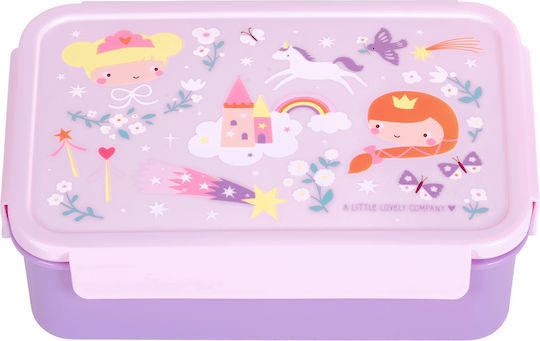 Offer A Little Lovely Company Bento Food Container With Water Bottle Steel Princesses