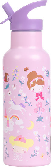 Offer A Little Lovely Company Bento Food Container With Water Bottle Steel Princesses