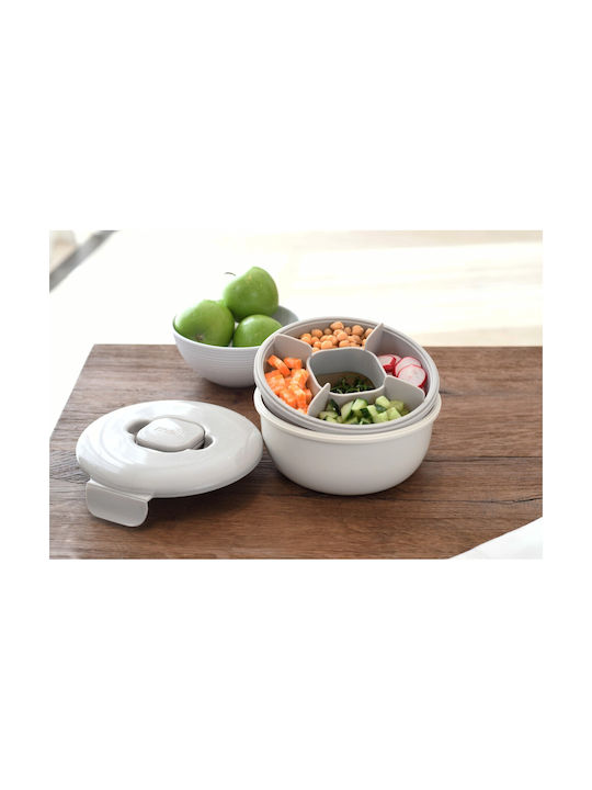Melii Plastic Blue 1.6lt Lunch Box