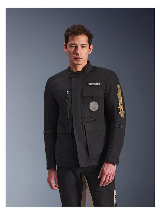Alpinestars Мъжко мотоциклетно яке Всесезонно Черно