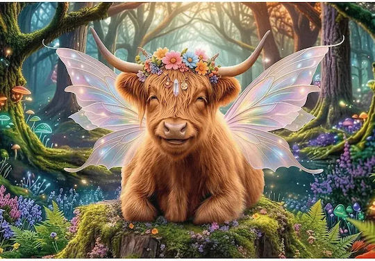 Kids Puzzle Flamingo The Forest Dream Keeper 400 Pieces Trefl