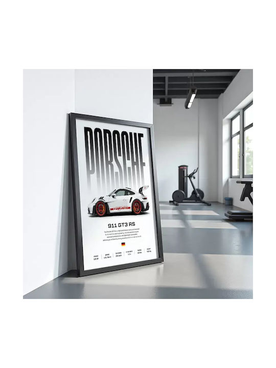 Poster Porsche 911 Gt3 Rs Cr153 30cm X 40cm-71622pd158600