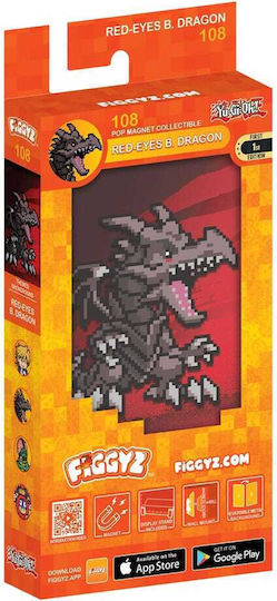 Yu-gi-oh Figgyz Magnet Collectible Red-eyes B Dragon 11 Cm Yu-gi-oh Figgyz Magnet Collectible Red-eyes B Dragon 11 Cm