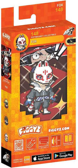 Persona 5 Figgyz Magnet Collectible Fox 11 Cm Persona 5 Figgyz Magnet Collectible Fox 11 Cm
