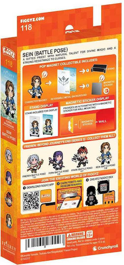 Frieren Beyond Journey's End Figgyz Dekorative Magnete Sammlerstück Sein Kampfpose 11 Cm