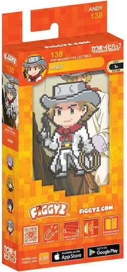Cowboy Bebop Figgyz Dekorative Magnete Sammelstück Andy 11 Cm