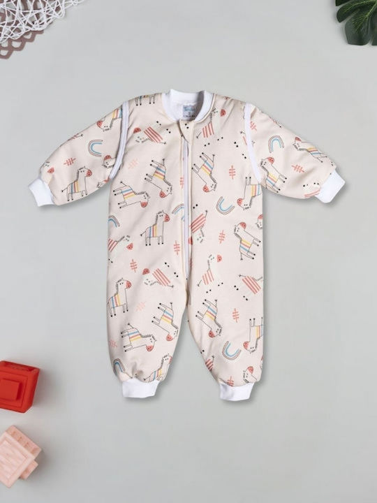 Tender Χειμερινός Υπνόσακος με Πόδια Classic Zebra Eco 2.5 tog Eco Beige