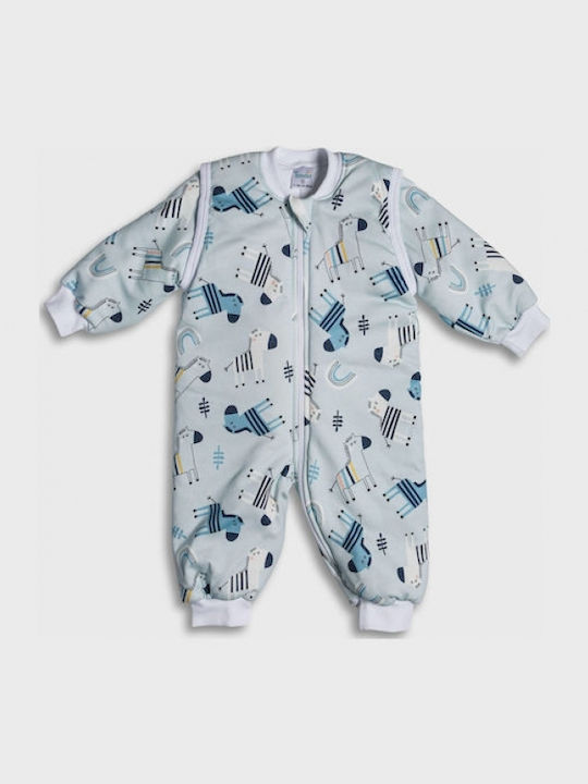 Tender Χειμερινός Υπνόσακος με Πόδια Classic Zebra Eco 2.5 tog Eco Blue