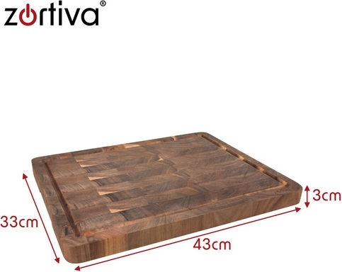 Chopping Board for Bread Wooden Beige 43x33cm