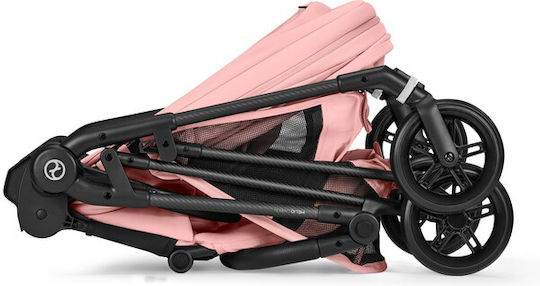 Cybex Melio Carbon Umkehrbarer Kinderwagen Für Neugeborene Candy Pink 5.9kg