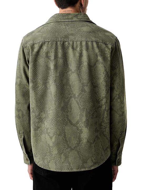 Hugo Τζιν Overshirt Χακι Hugo Τζιν Overshirt Χακι