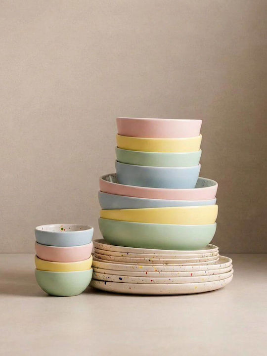 Egg Back Home Breeze Party In Bowl Salatschüssel Keramik Rosa 26x11cm