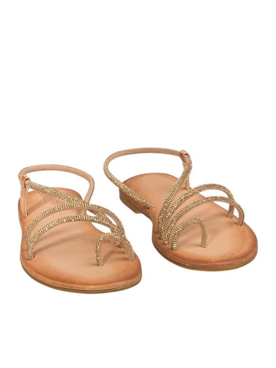 Women's Flat Sandals Bronze
