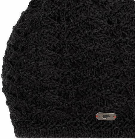 Beanie Γυναικείος Σκούφος Πλεκτός σε Μαύρο χρώμα