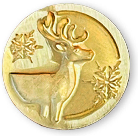 Set Briefmarken Wachs Christmas Stamperia 6 Stück