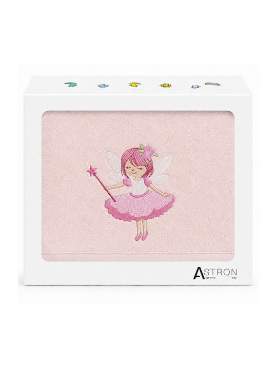 Astron Italy Set Babyhandtücher 2 Stück Ballet Girl Gewicht 500gr/m²
