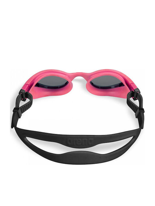 Arena One Swimming Goggles Adults with Anti-Glare Lenses Fuchsia