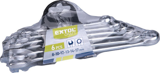 Combination Wrenches 8-17mm 6 Pcs Extol Craft 6306b 8-17mm 6 Pcs