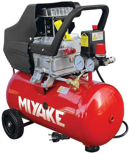 Plus Air 25 Μονοφασικό Κομπρεσέρ Αέρος με Ισχύ 2hp και Αεροφυλάκιο 24lt