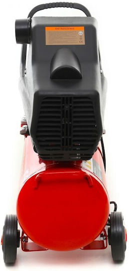 Kraft & Dele Cu o singură fază Compresor de aer 91dB cu Putere 3.8hp și Rezervor de aer 24lt KD400