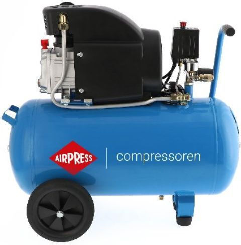 Airpress Cu o singură fază Compresor de aer cu Rezervor de aer 50lt 36832