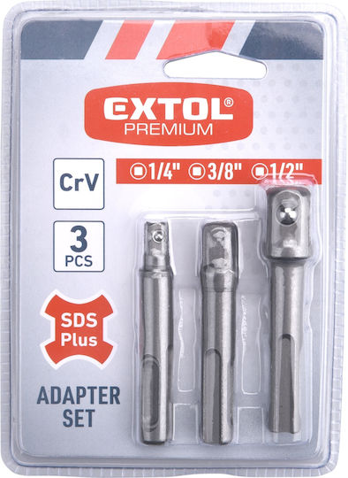 Sds Plus Adapter Extol Premium 8819695 Crv 65-72mm