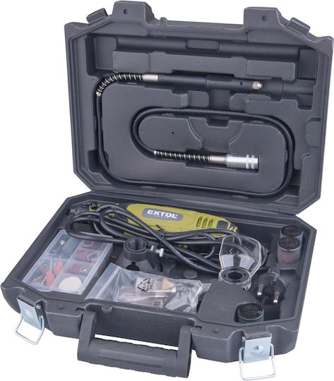 Mini Freză Electrică Extol Craft 404117 8000-30000/min 210 bucăți