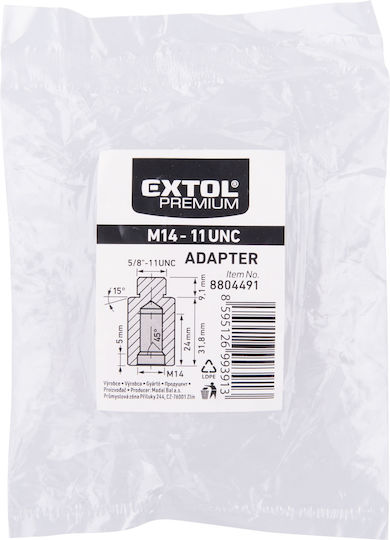 Adapter M14 F 5/8"-11unc M 8804491 M14 × 5/8"-11unc 40mm
