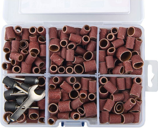 Set 350 Pieces Extol Premium Mini Sanding Drums Mini Grinder